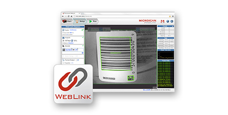 WebLink – Software entorno WEB – Omron Microscan