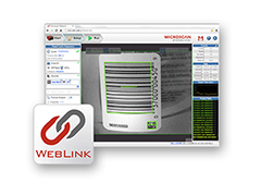 WEBLINK - Software lectura de código de barra bajo entorno web - Omron MICROSCAN